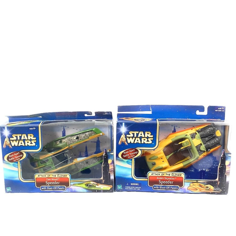 Star Wars Attack of the Clones Speeder Ships